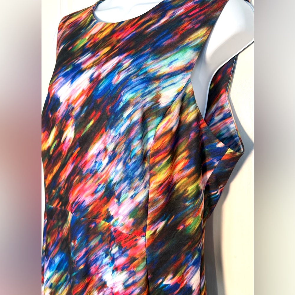 Calvin Klein Multicolor Sleeveless Women's sheath Dress size 12 - Picture 11 of 13